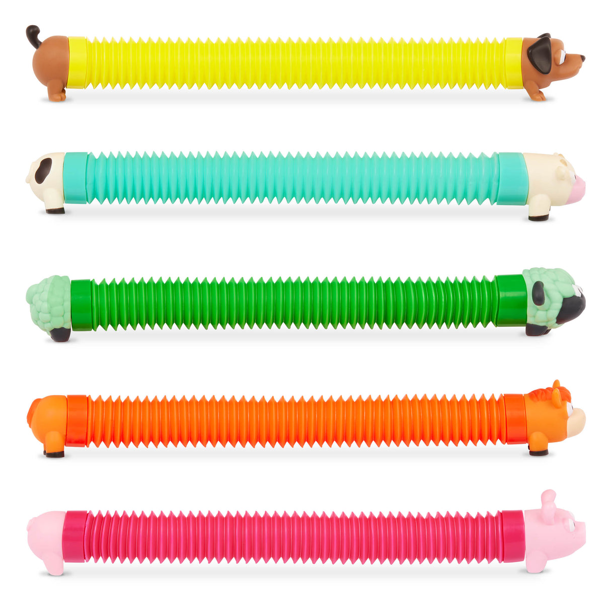 Battat - Ensemble de tubes sensoriels Lil' Barn Buddies