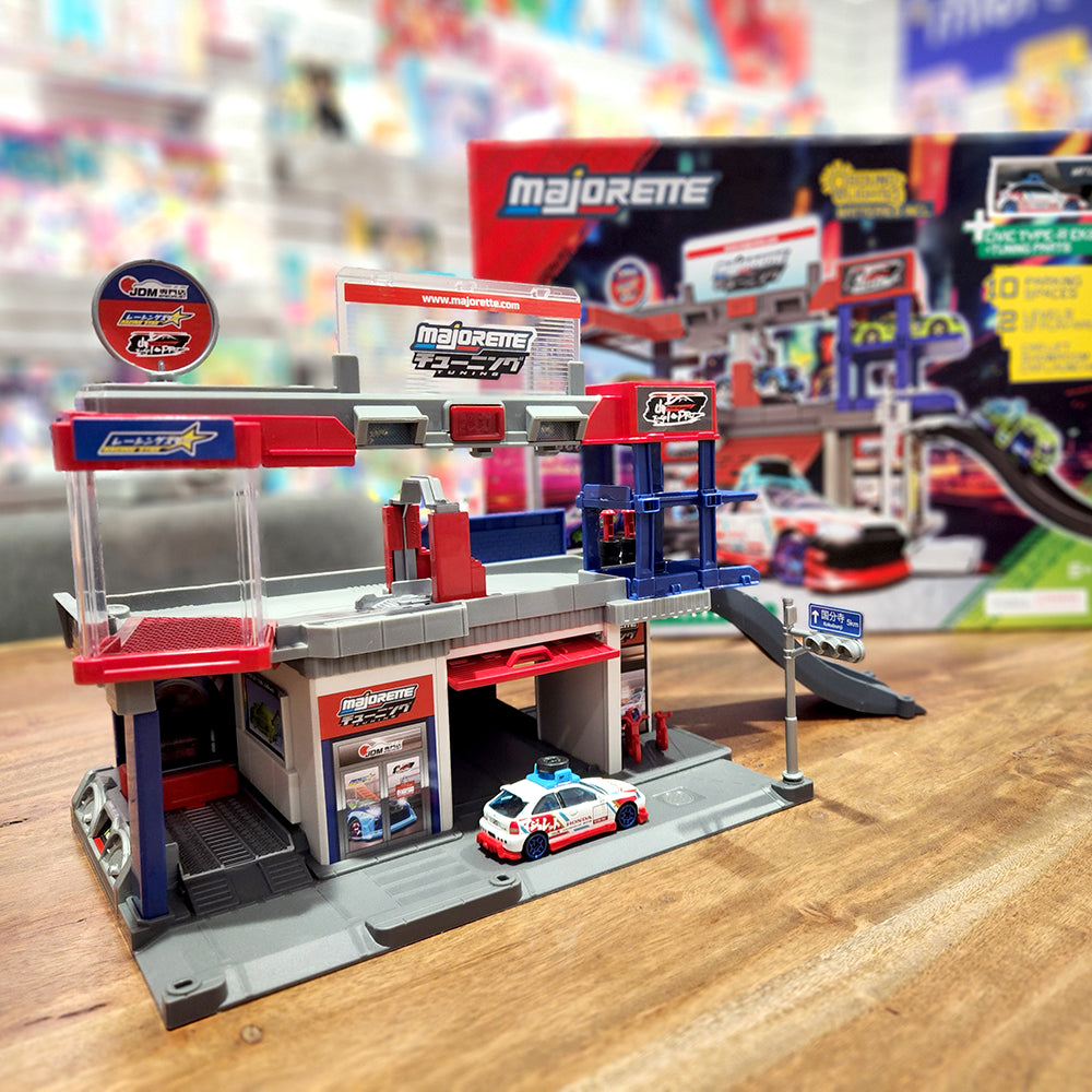 Majorette - JDM tuning garage and 1 car