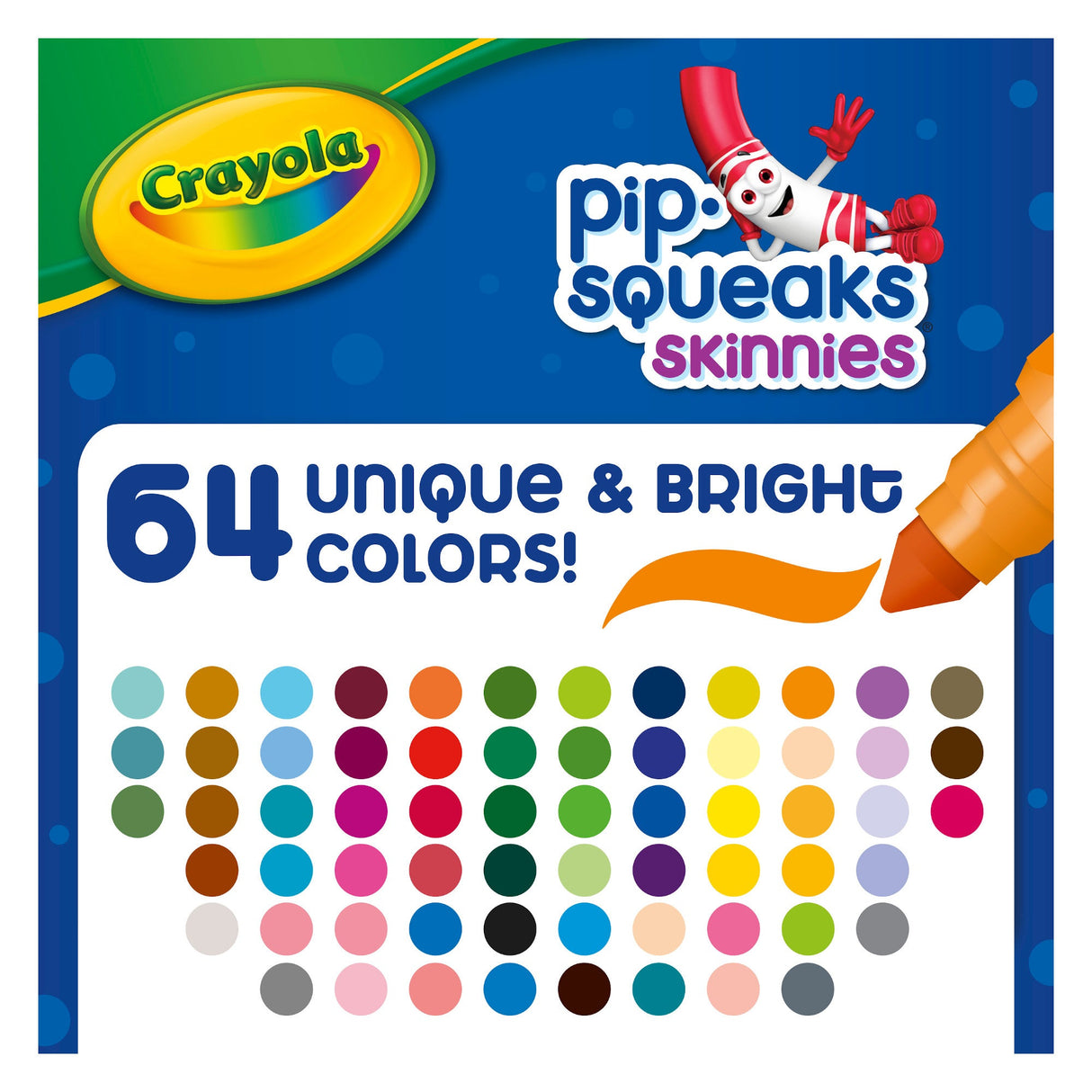 Pip Squeaks Skinnies markers (64)