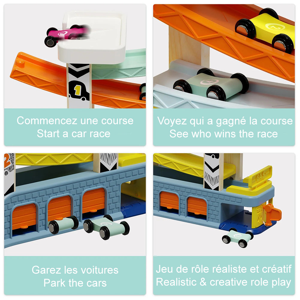 Car racing ramp