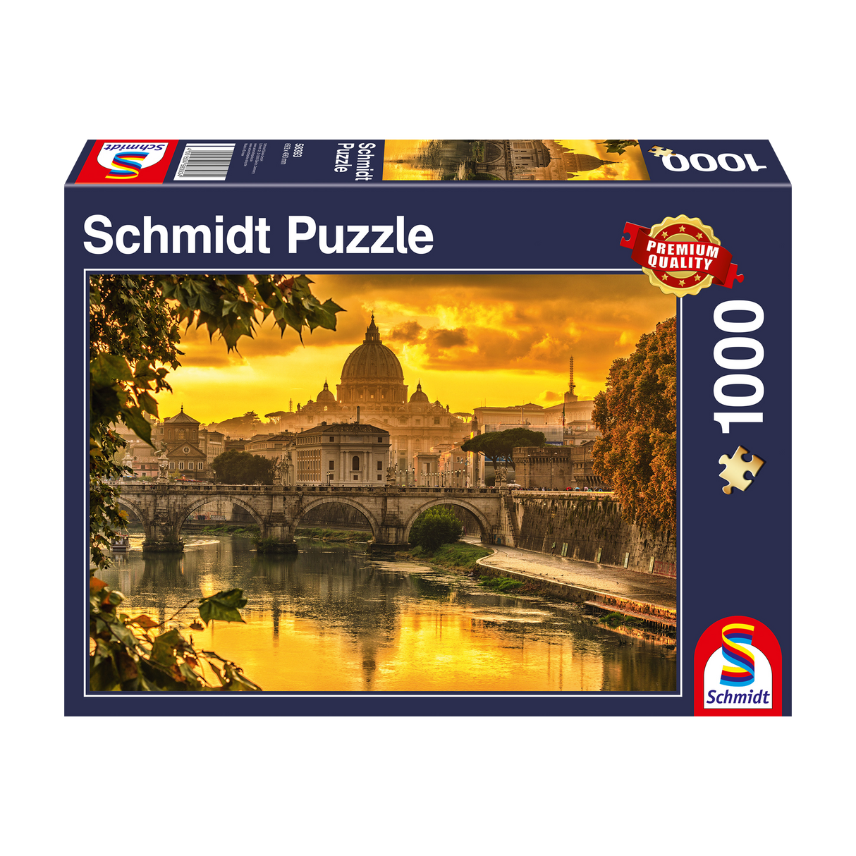 Golden Light Over Rome - 1000 pcs