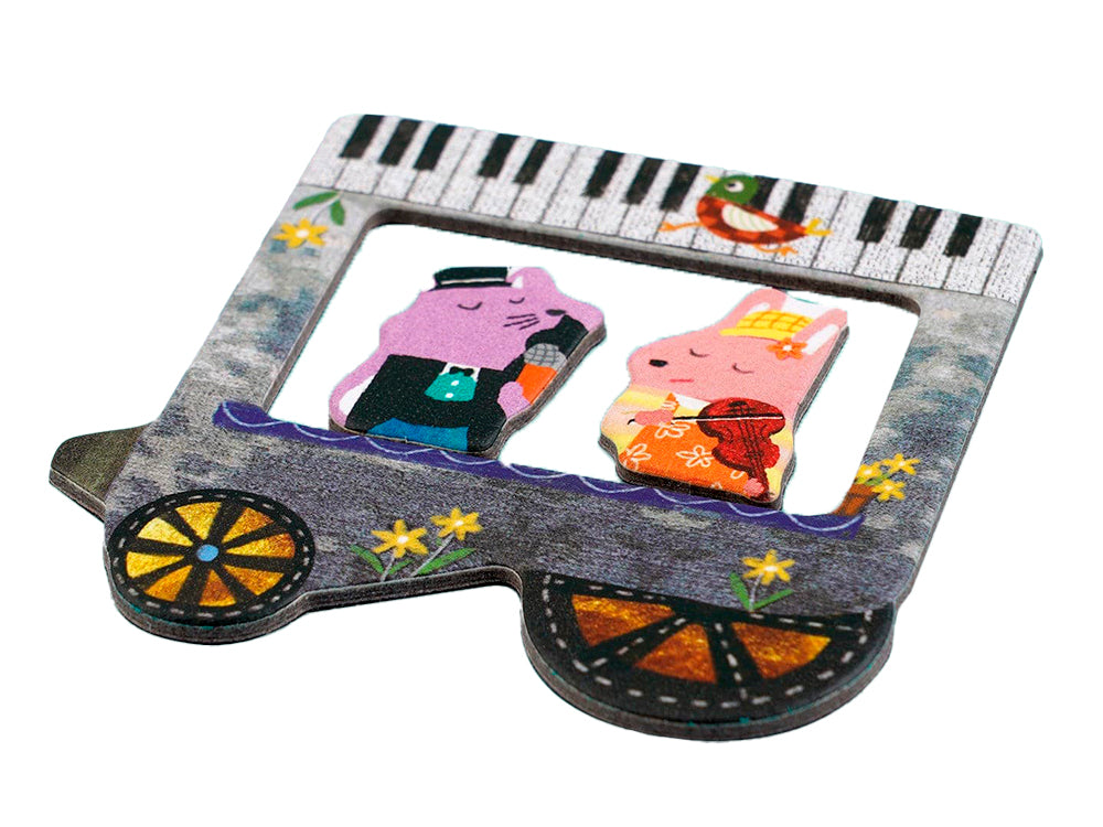 MierEdu - Magnetic Travel Box - Vehicles