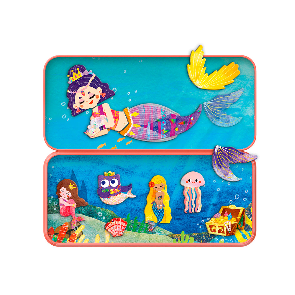 MierEdu - Magnetic Travel Box - Mermaids