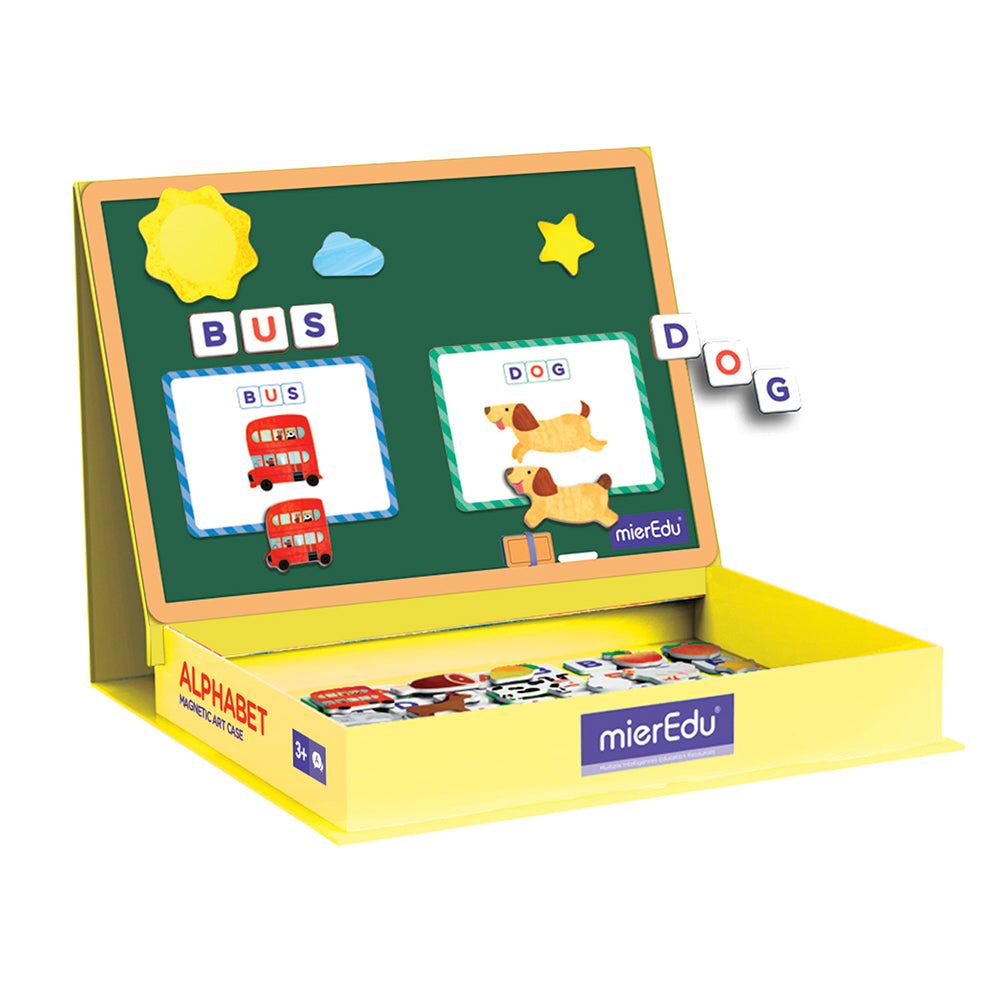 MierEdu - Magnetic Art Case - Alphabet (Bil)