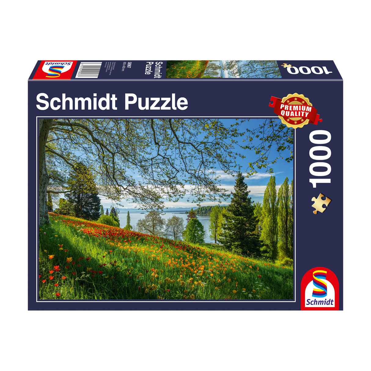 Tulips blooming on Mainau Island - 1000 pcs