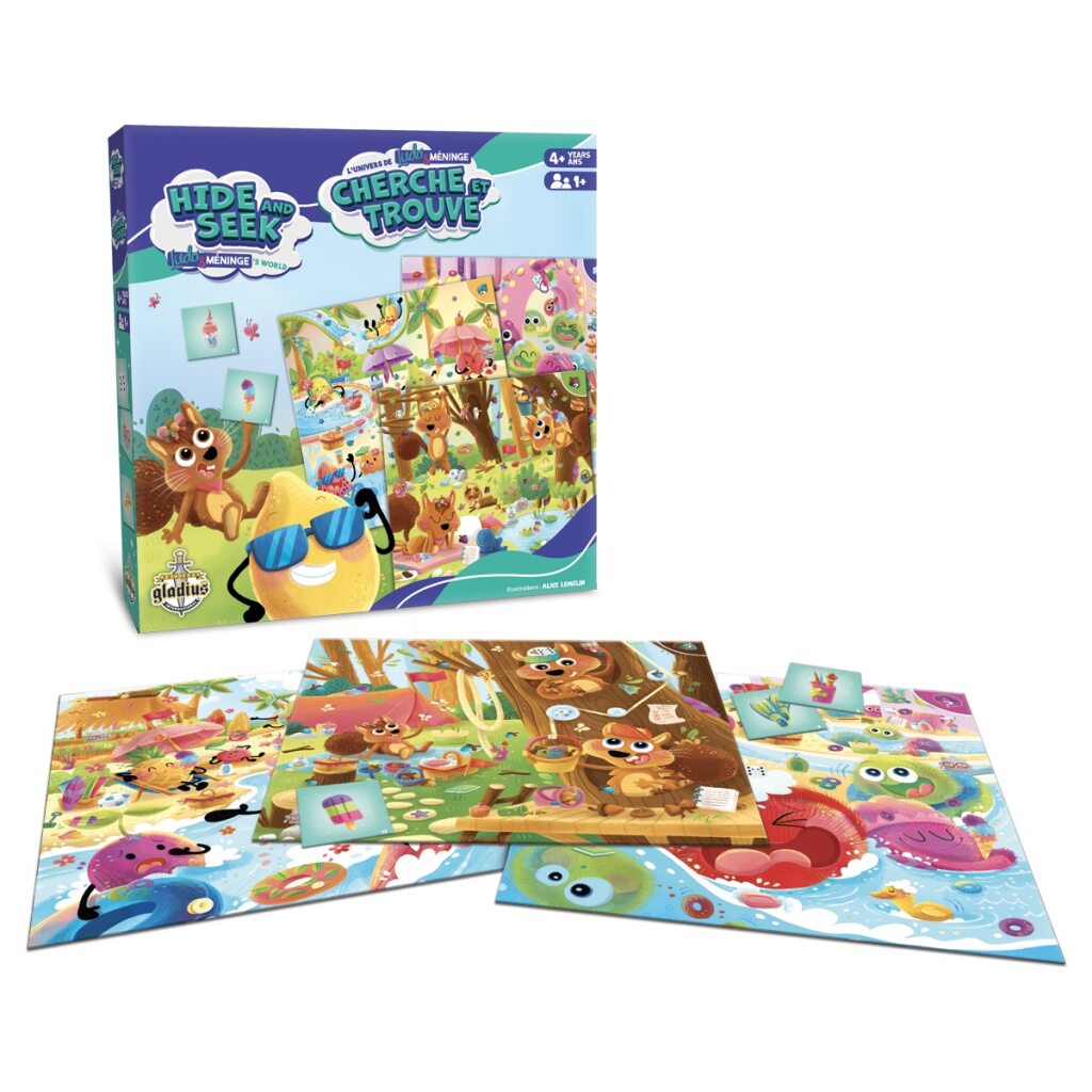 Cherche et Trouve - L'univers de Ludo & Méninge (Bil)