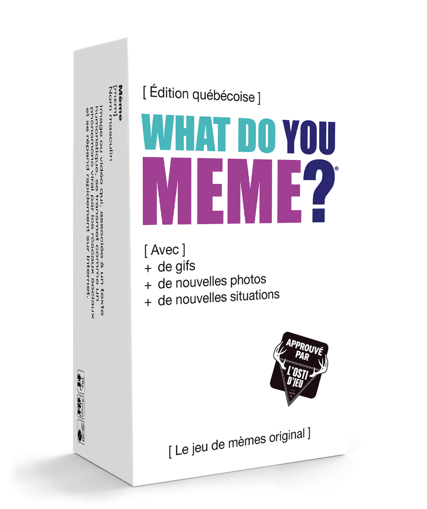 What Do You Meme? GIF - Éd. Québecoise (Fr)