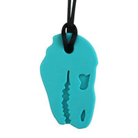 Collier mâchouille dinosaure