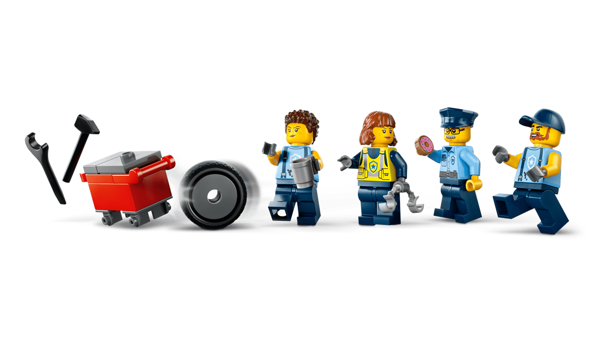 Le garage de personnalisation de voitures de police - City