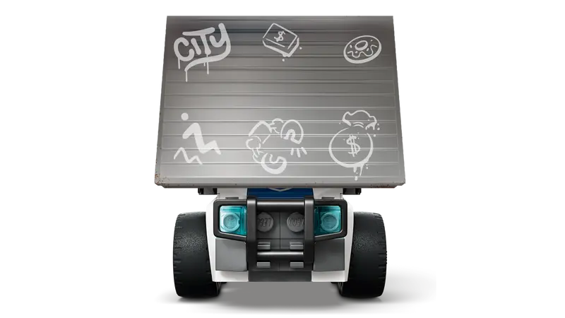 Véhicules : Le camion de police - City