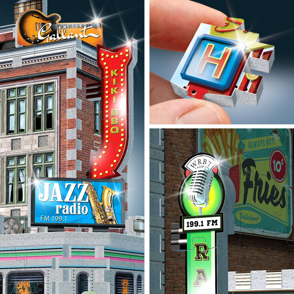 Diner des années 50 - Urbania - 425 mcx 3D