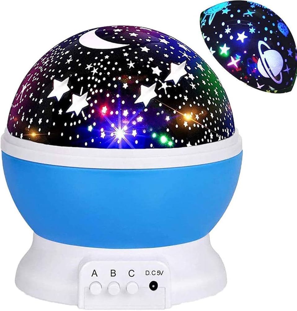 Veilleuse projecteur d'étoiles