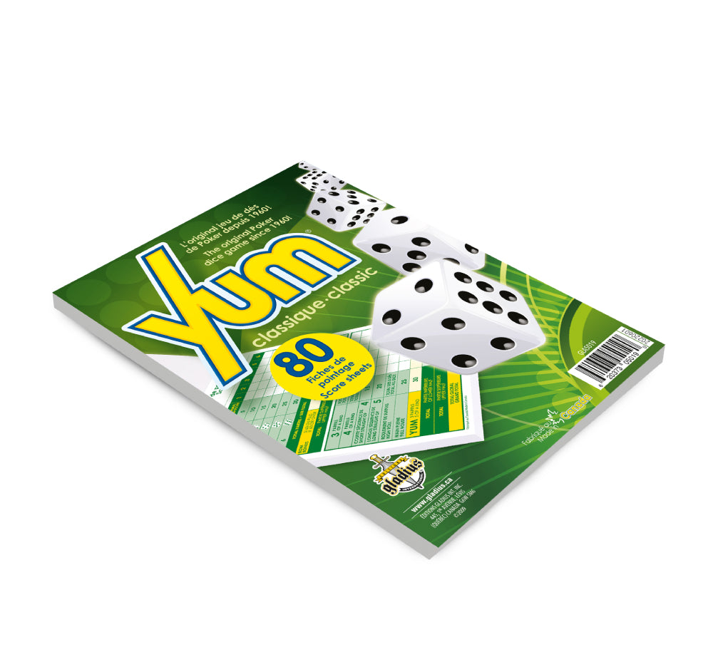 Yum - Feuilles de pointage (80) (Bil)