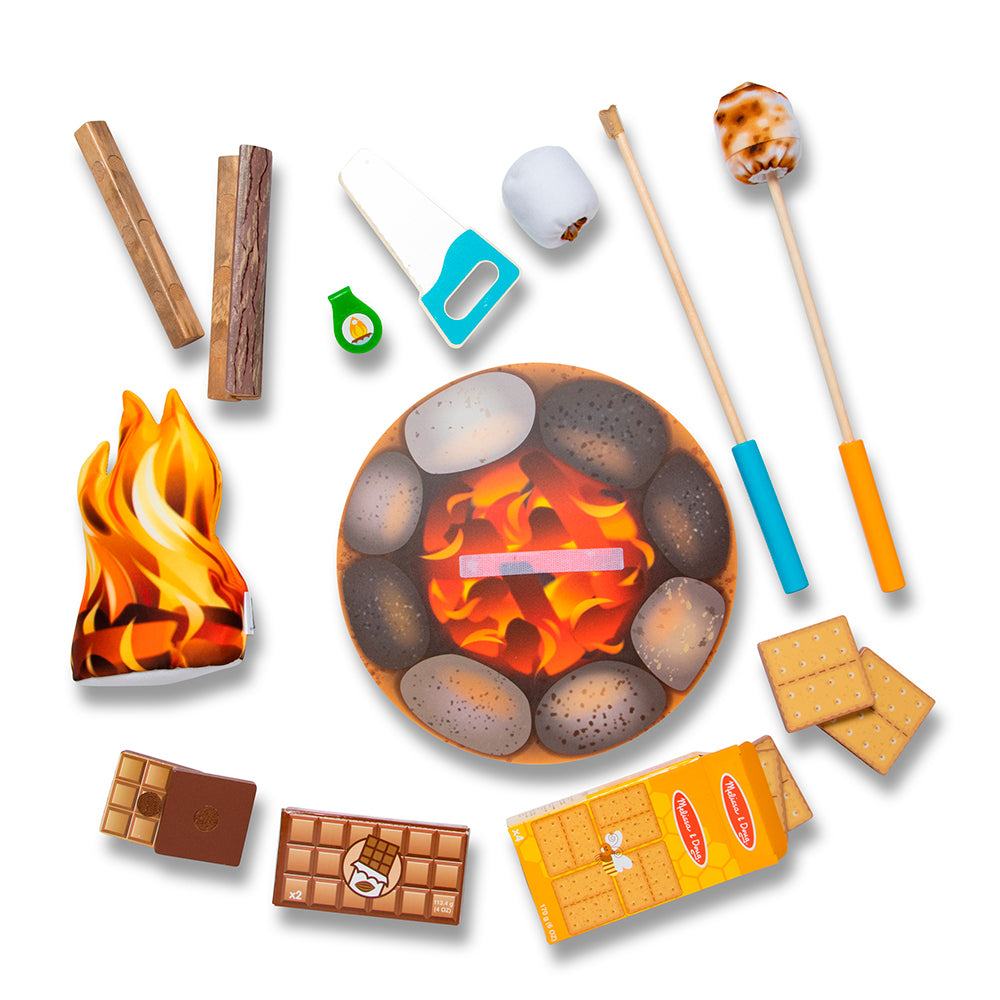 Ensemble de jeu S'mores camping