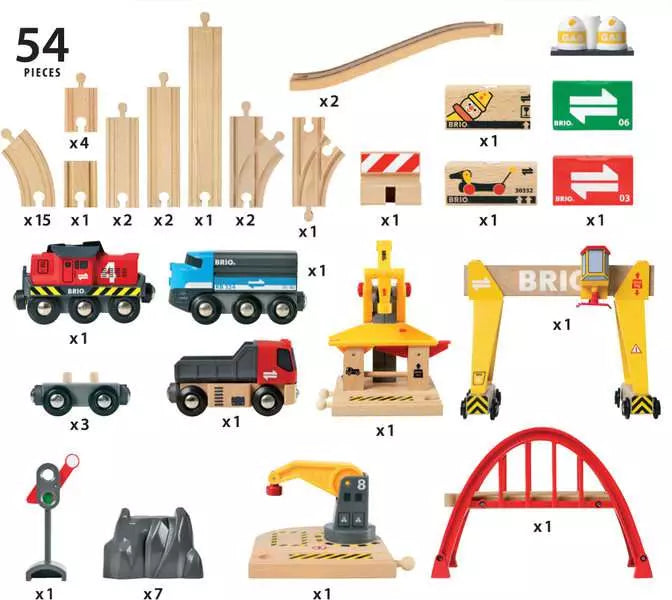 Cargo railway starter set