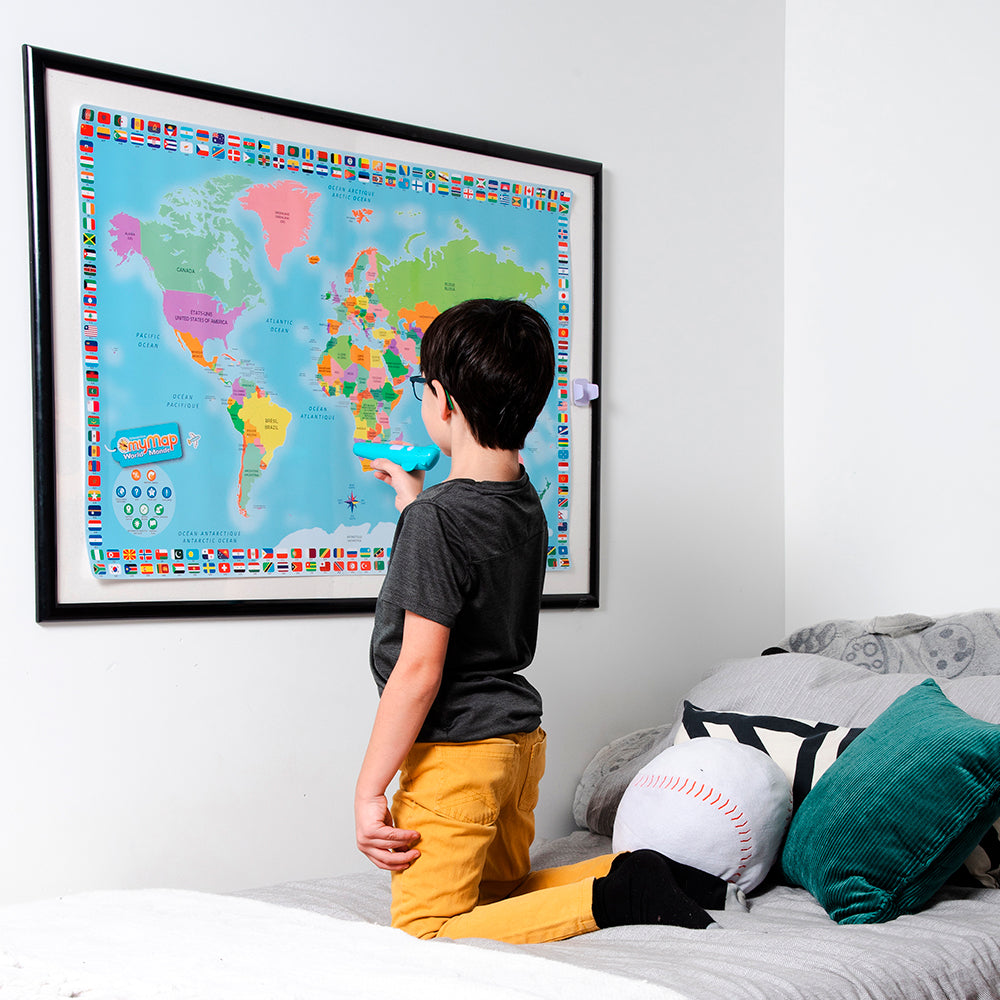 Mappe monde Interactive (Bil)