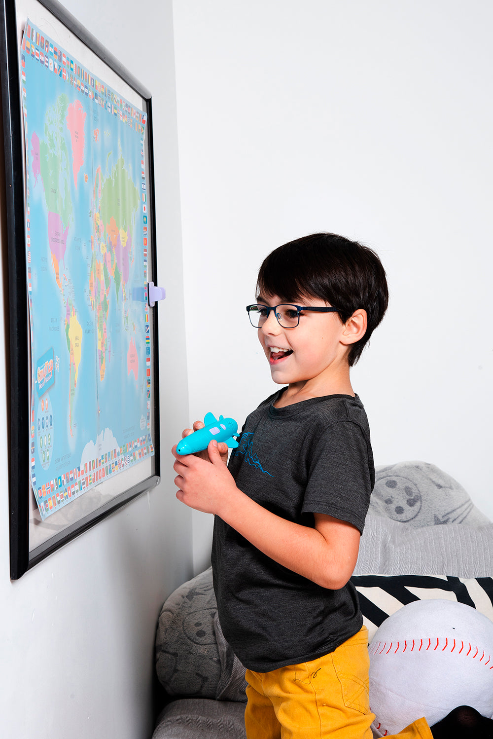 Mappe monde Interactive (Bil)