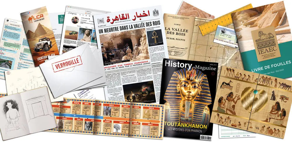 Dossiers Criminels - Mystère dans la Vallée des Rois (Fr)