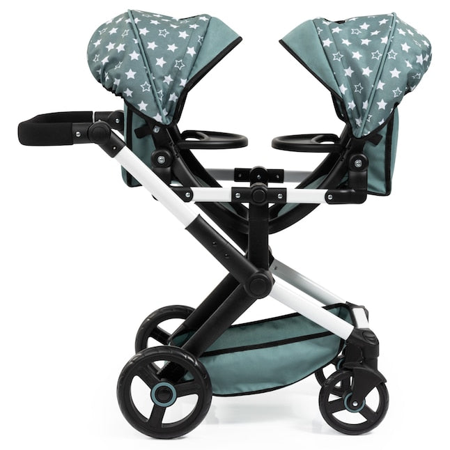 XEO - Double Doll Stroller - Teal
