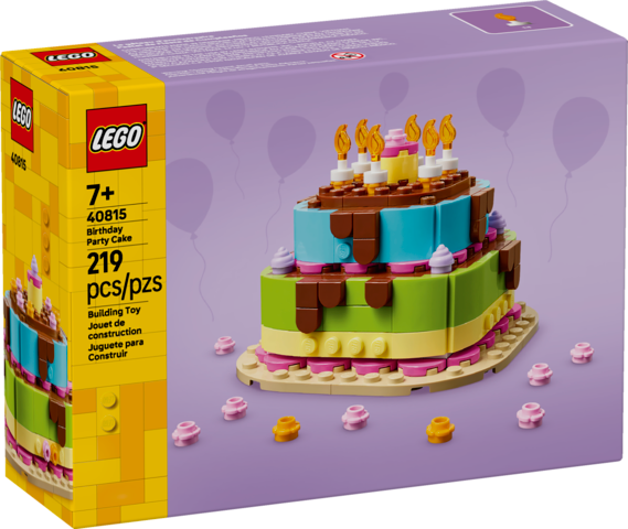 Le gâteau d’anniversaire - Lego