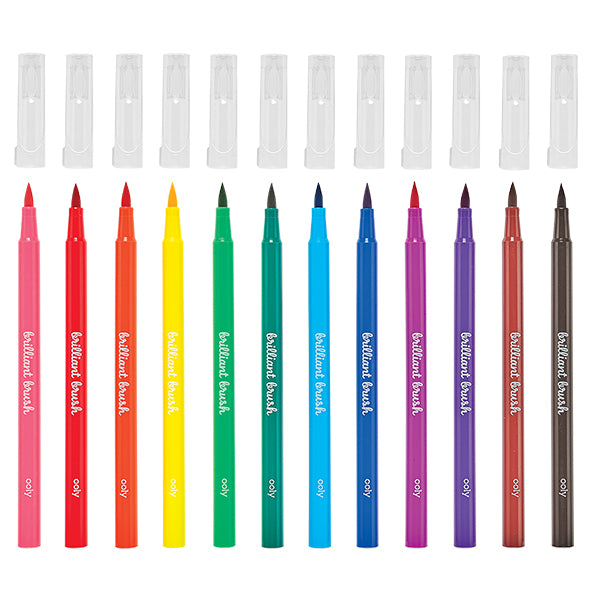 Brilliant Brush - Brush Markers (12)