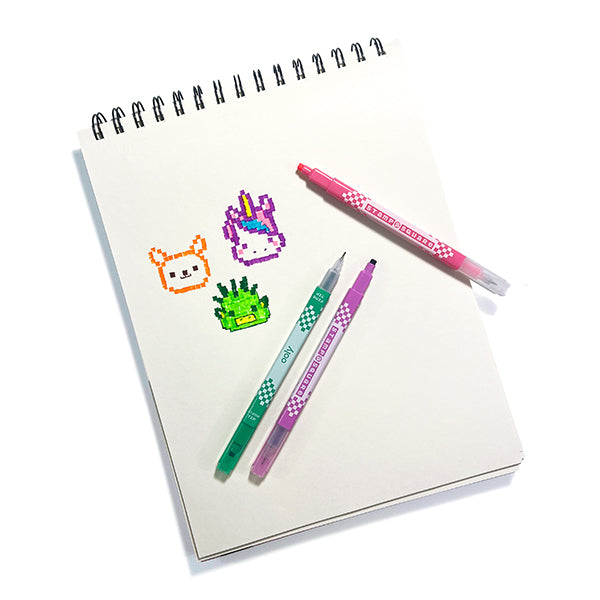 Stamp-A-Square - Double Ended Markers (12)