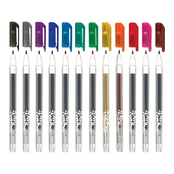 Very Berry - Stylos gel au parfum de fraise (12)