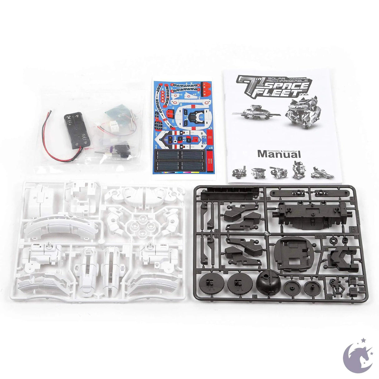 7 en 1 vaisseau spatial solaire (Bil) - La Ribouldingue