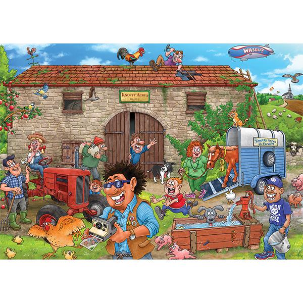 Les moissons du bonheur! - Wasgij Destiny #30 - 1000 mcx