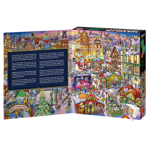 Calendrier de l'Avent 2025 - Wasgij - 24 x 54 mcx