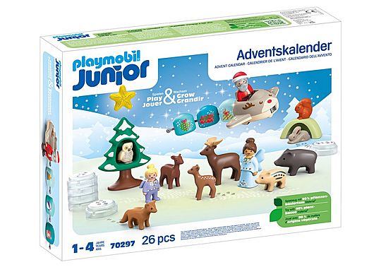 Calendrier de l'Avent - Junior - Père Noël et animaux de la forêt