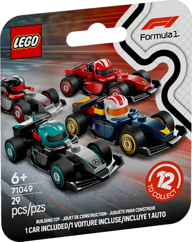 F1 Racing Cars - Mini Figures