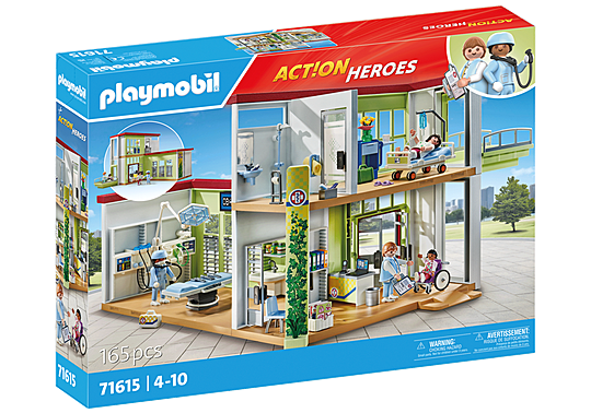 Hôpital aménagé - Action Heroes