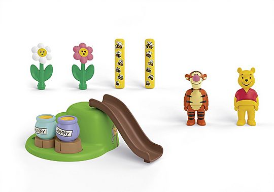 Winnie the Pooh and Tigger with bee garden - Junior