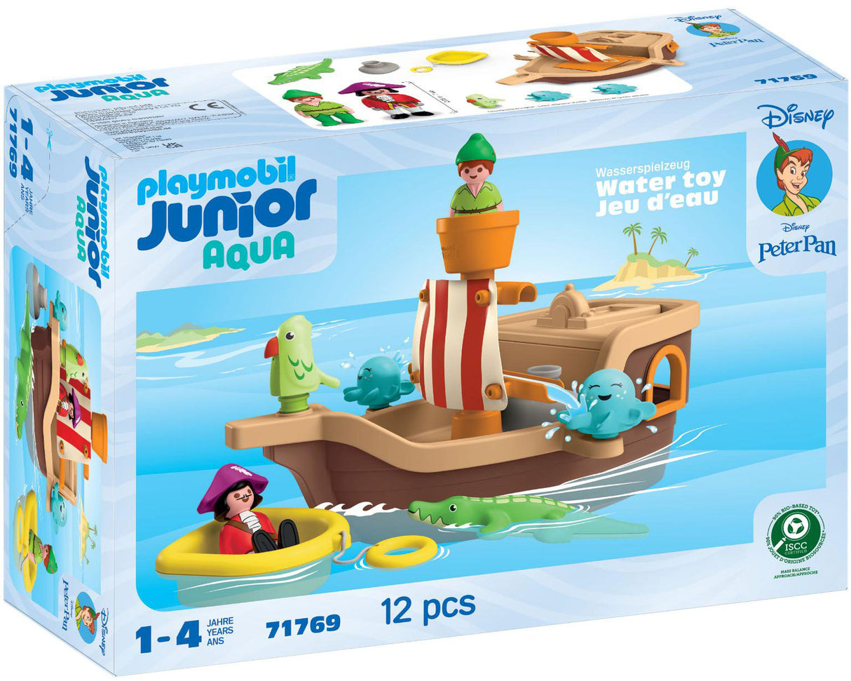 Peter Pan and the Pirate Ship - Playmobil Junior Aqua