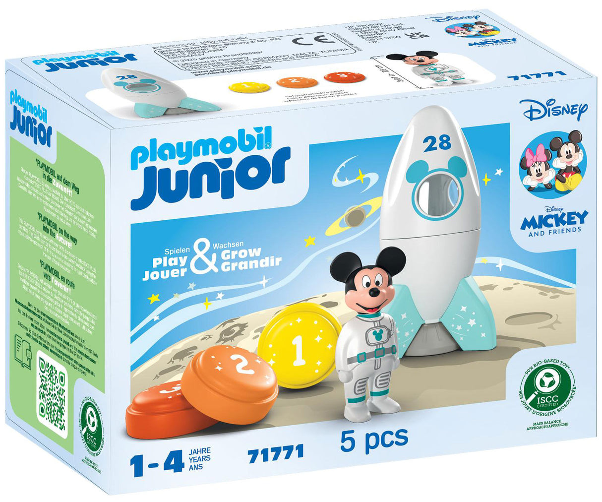 Mickey Astronaut with Rocket - Playmobil Junior