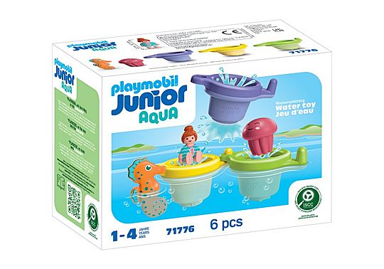 Trio tasses flottantes et animaux - Junior Aqua