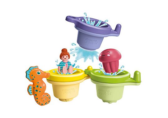Trio tasses flottantes et animaux - Junior Aqua