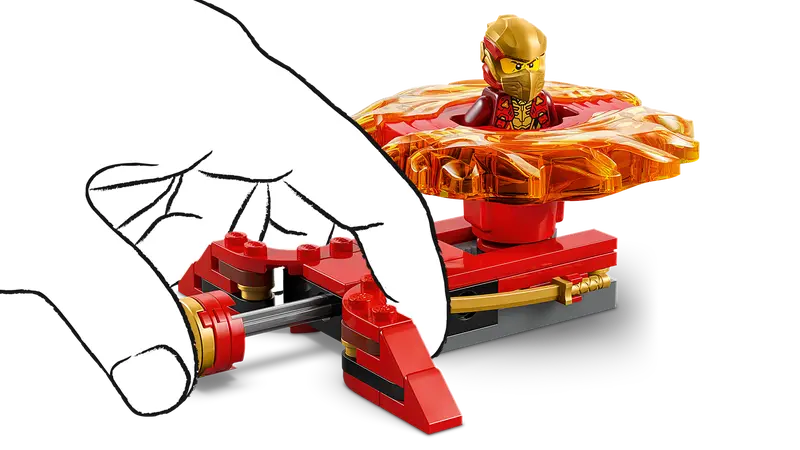 La toupie Spinjitzu du dragon de Kai - Ninjago