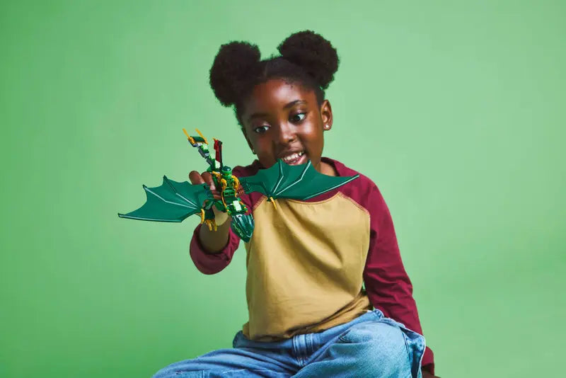 Le dragon vert de la forêt de Lloyd - Ninjago