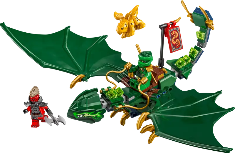 Le dragon vert de la forêt de Lloyd - Ninjago