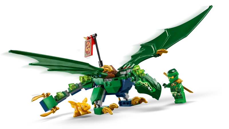 Le dragon vert de la forêt de Lloyd - Ninjago