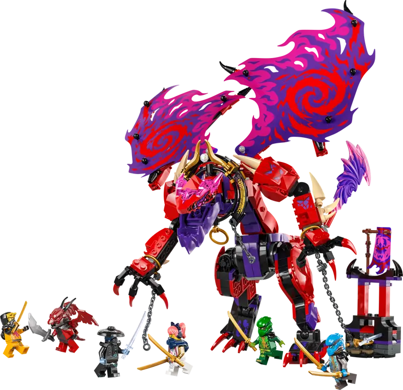 Thunderfang le dragon du chaos - Ninjago