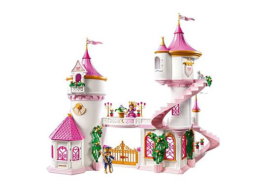 Palais avec couple royal et trone - Princess Magic