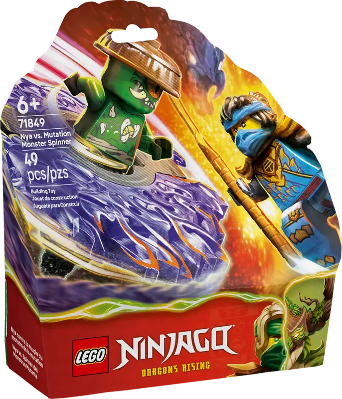 Nya contre la toupie du monstre de la mutation - Ninjago