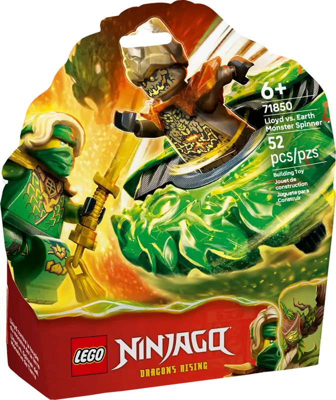 Lloyd vs. Earth Monster Spinner - Ninjago