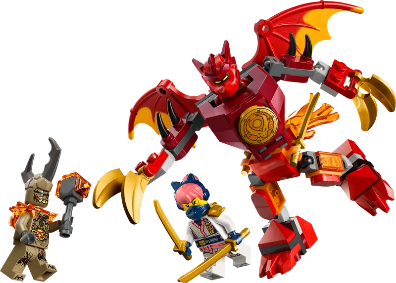 Ensemble de combat : le robot dragon de Kai - Ninjago