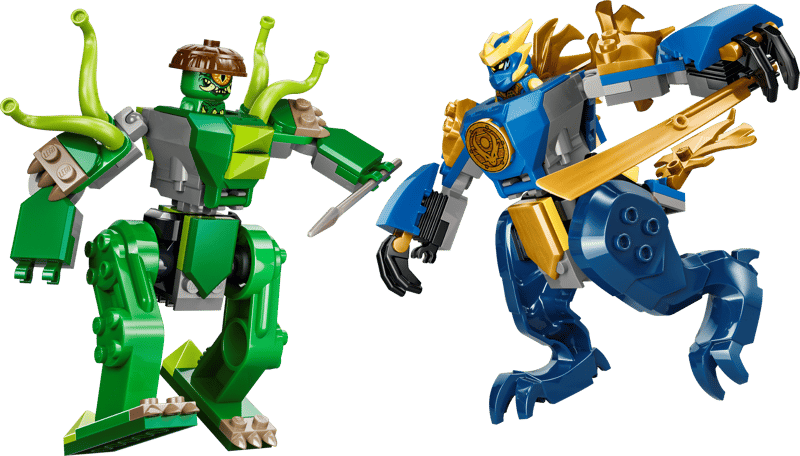 Jay's Dragon Mech Fight - Ninjago