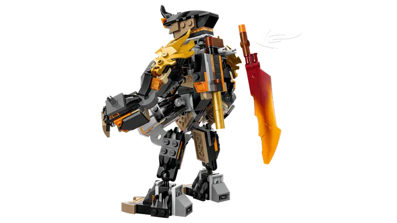 Le robot de mission de Cole contre Zane dragon - Ninjago