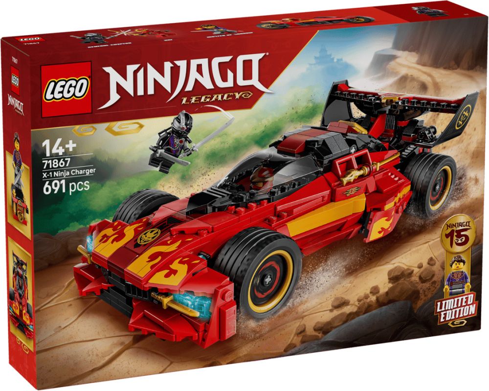 Le chargeur Ninja X-1 spécial 15e anniversaire - Ninjago